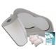 ECOPATENT® Recycled Paper Bettpfanne Set PM-5 selbsttragend bis ca. 110 kg